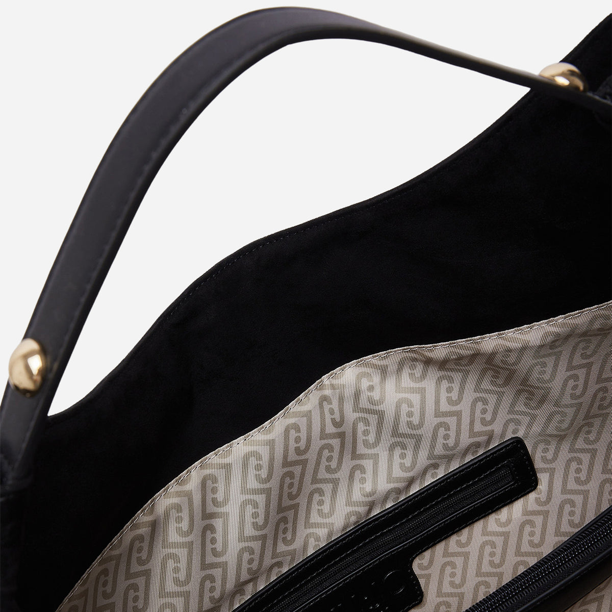 LIU JO BORSA HOBO GRANDE CON BORCHIE BLACK 