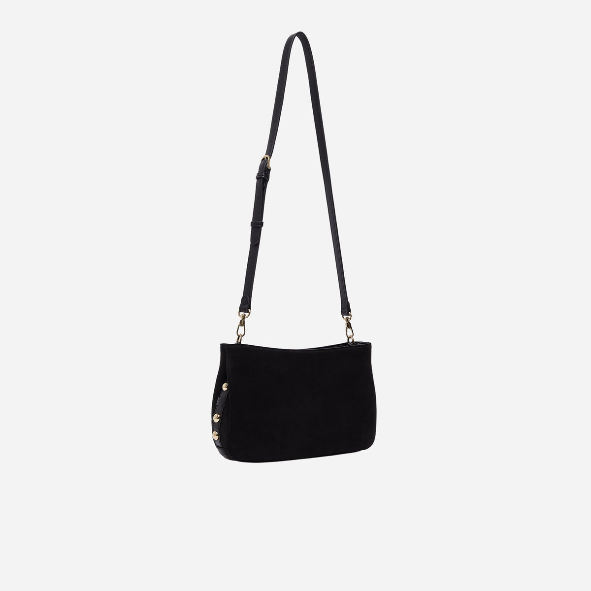 LIU JO BORSA A TRACOLLA MEDIA IN MICROFIBRA BLACK 