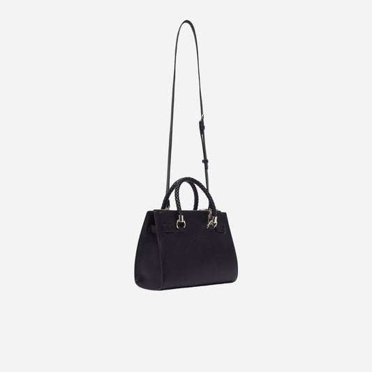 LIU JO BORSA SATCHEL PICCOLA BLACK 