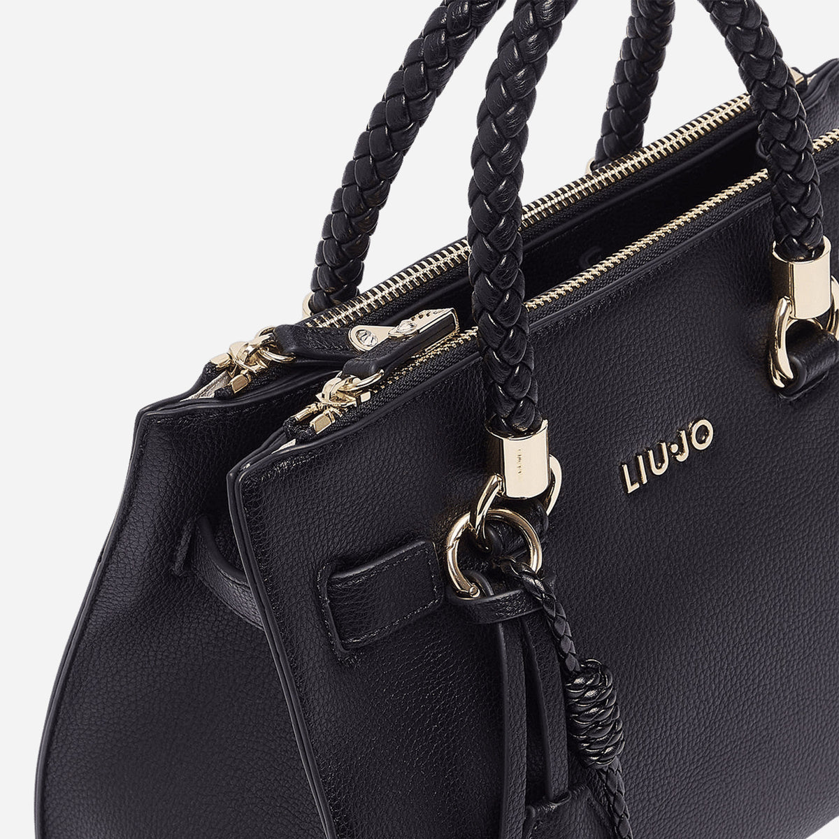LIU JO BORSA SATCHEL PICCOLA BLACK 
