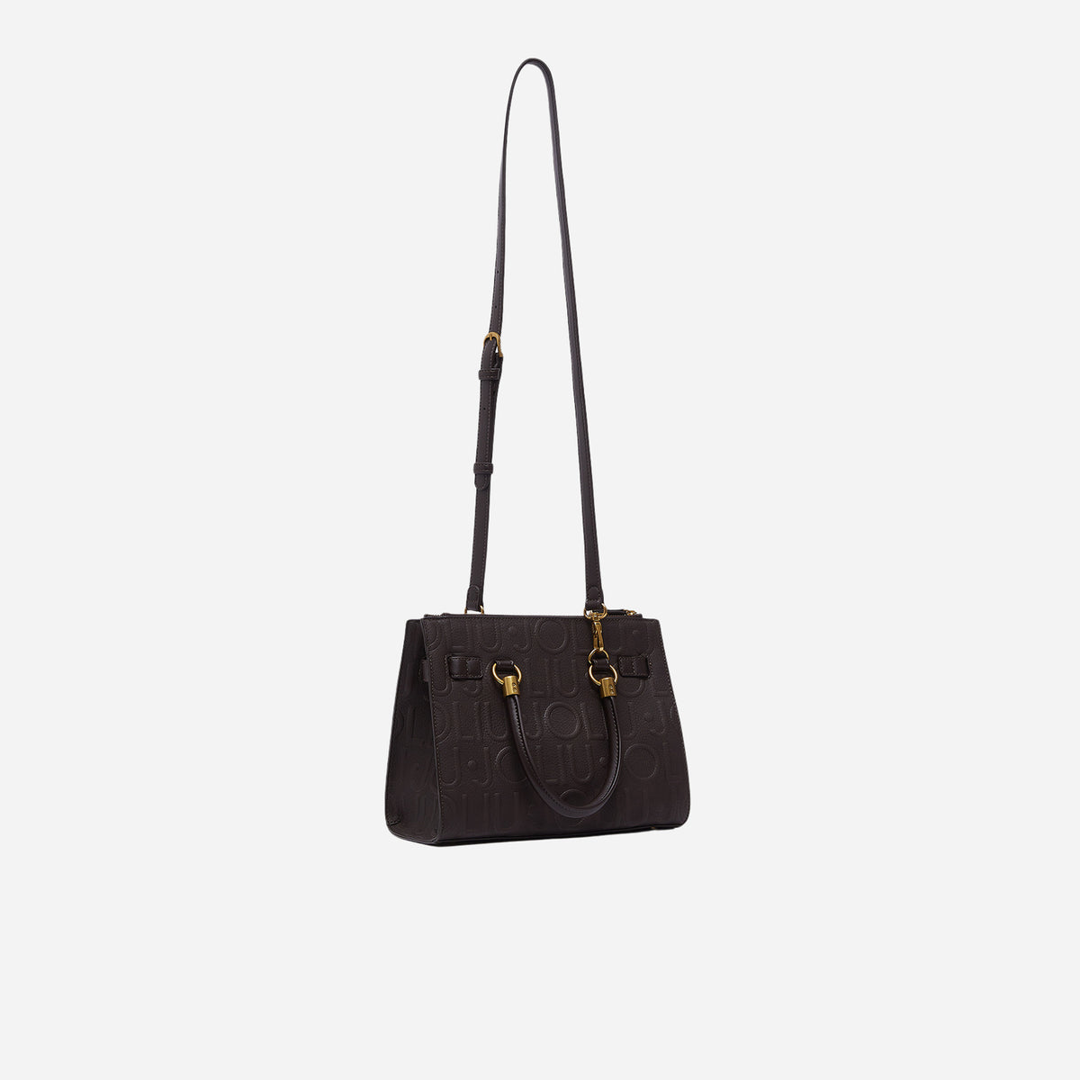 LIU JO BORSA SATCHEL PICCOLA Deep brown 
