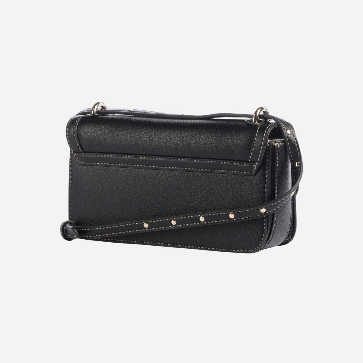 LIU JO Liu Jo Borsa a spalla piccola texture granulata BLACK 