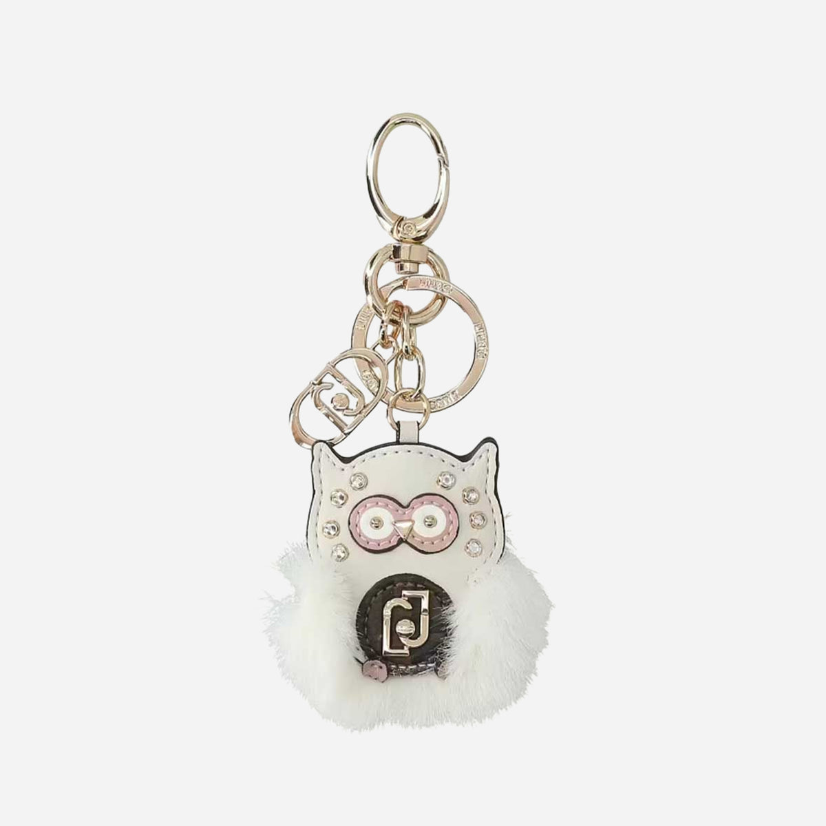 LIU JO OWL Portachiavi CREAM 