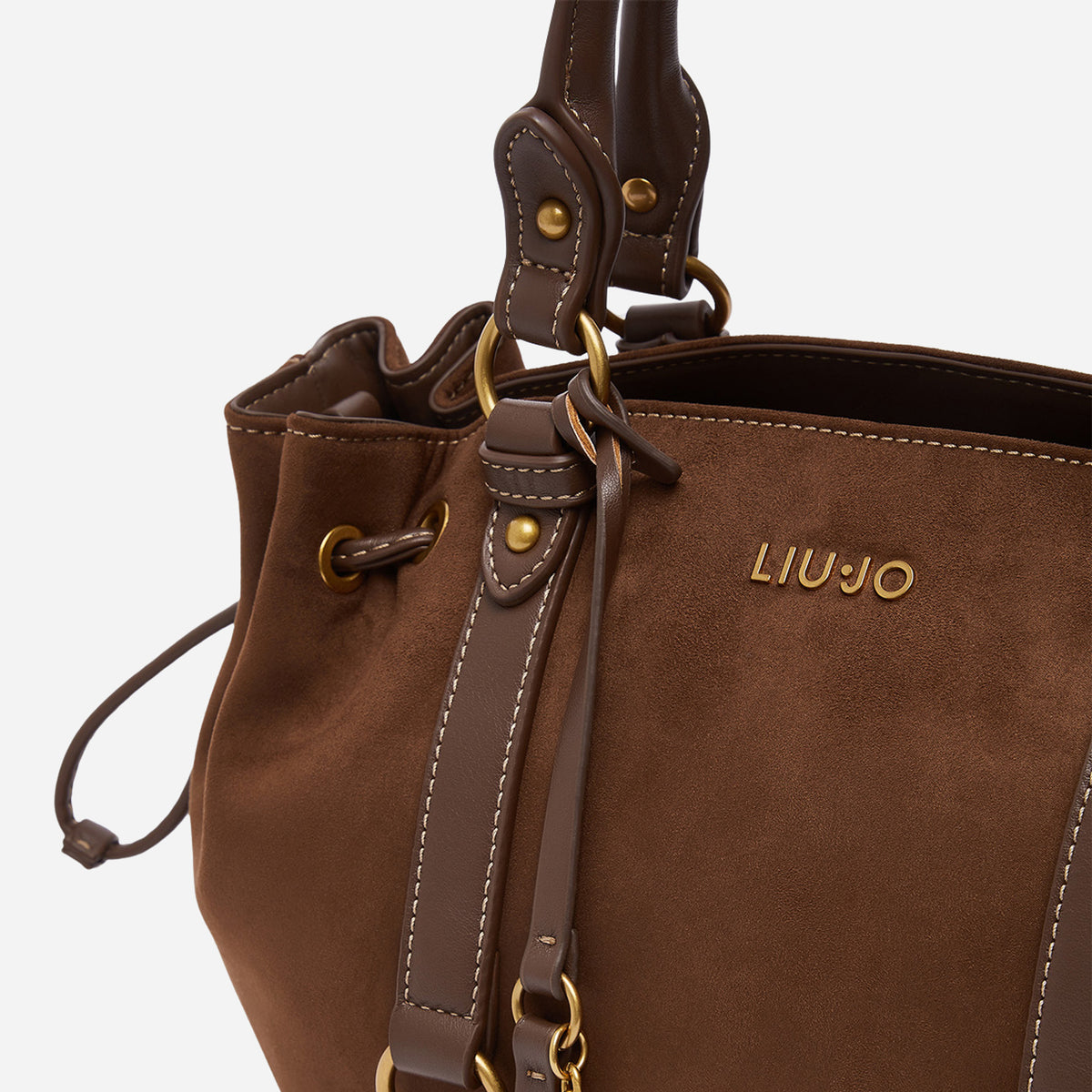LIU JO BORSA PICCOLA CON COULISSE Tabacco 