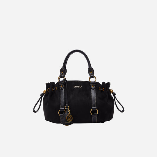 LIU JO BORSA PICCOLA CON COULISSE BLACK 