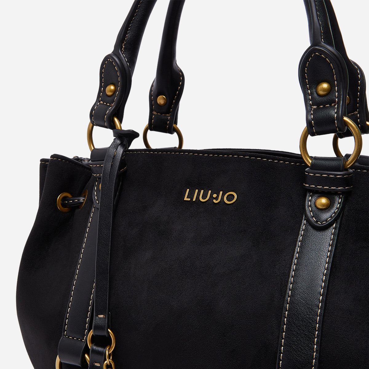 LIU JO BORSA PICCOLA CON COULISSE BLACK 