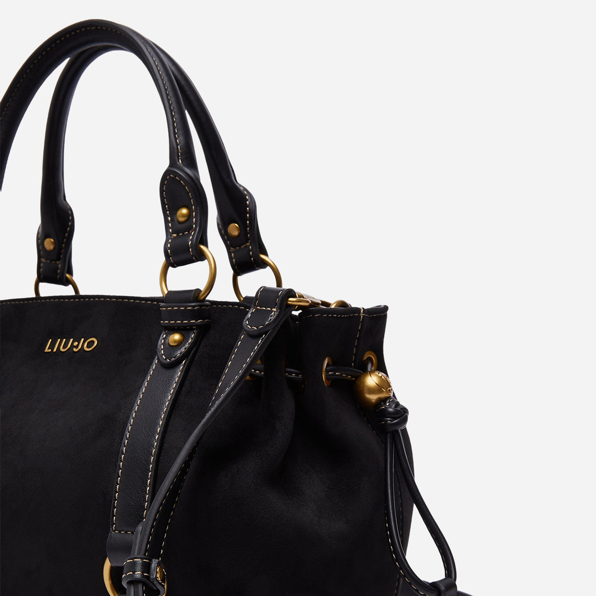 LIU JO BORSA PICCOLA CON COULISSE BLACK 