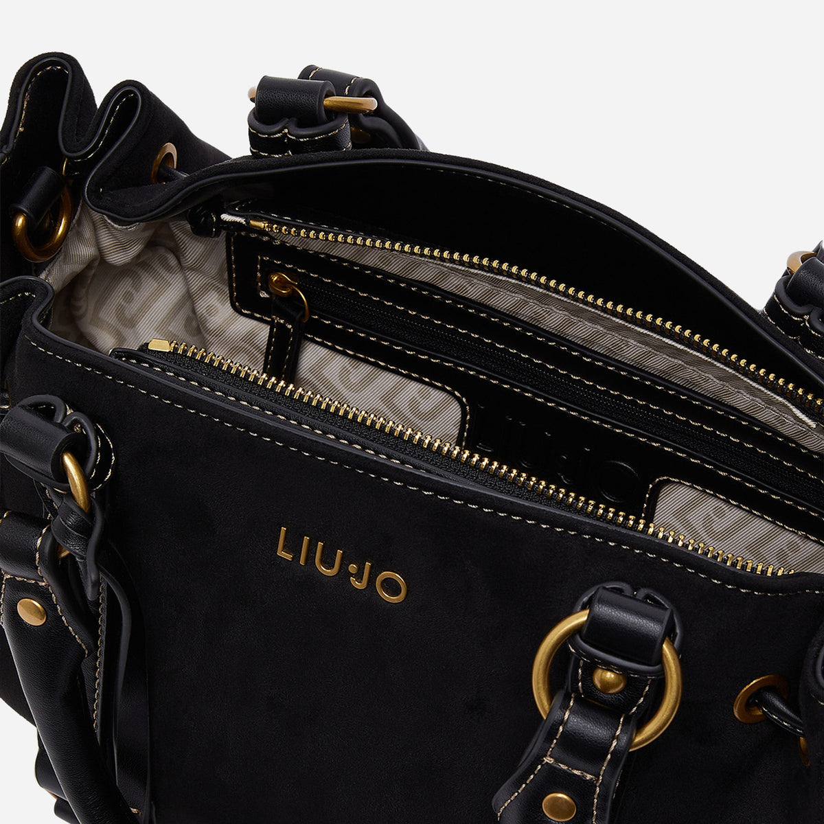 LIU JO BORSA PICCOLA CON COULISSE BLACK 