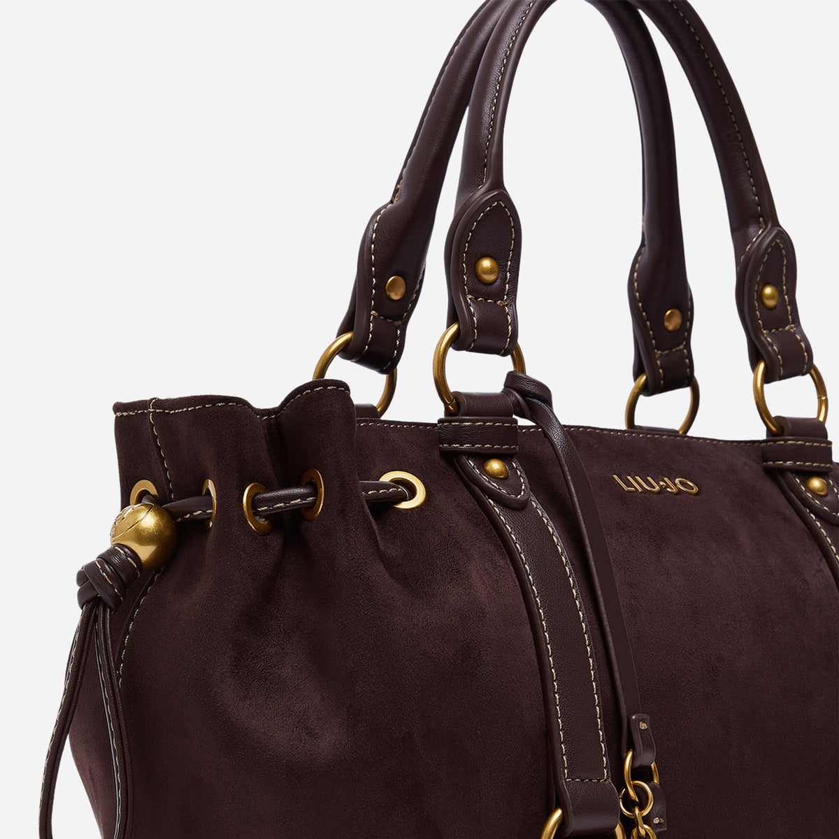 LIU JO BORSA PICCOLA CON COULISSE Red aubergine 