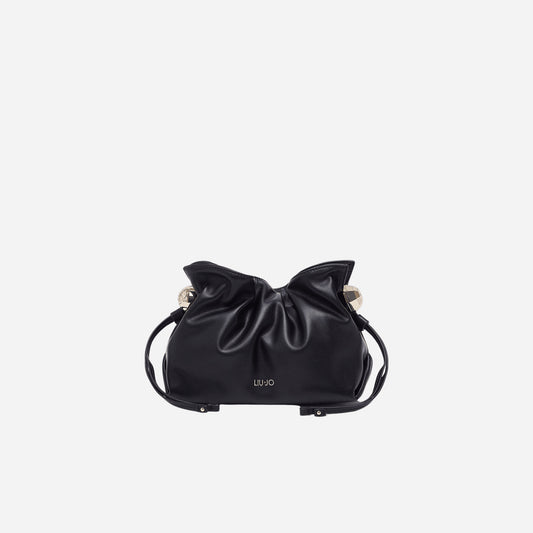 LIU JO BORSA RICCY PICCOLA BLACK 