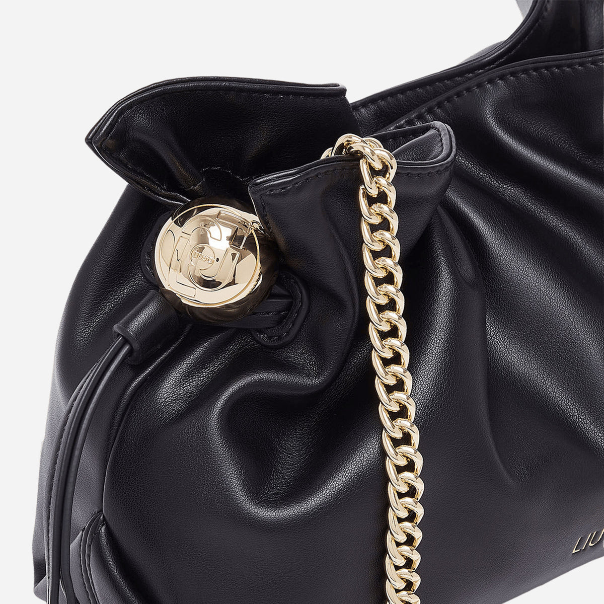 LIU JO BORSA RICCY PICCOLA BLACK 