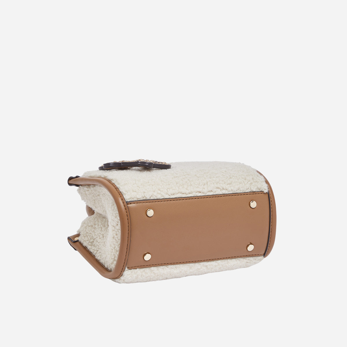 LIU JO BORSA MINI IN TEDDY CREAM 