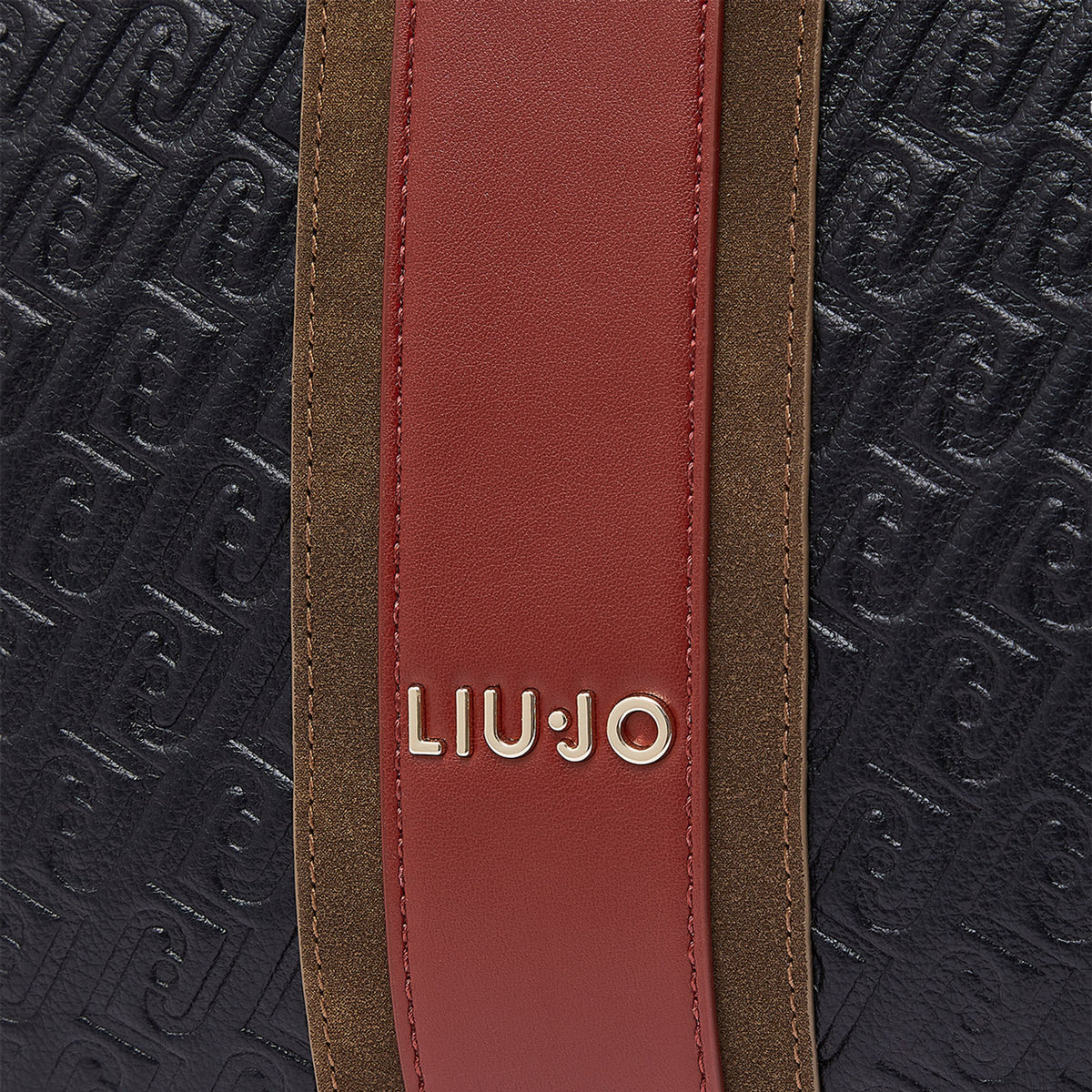LIU JO BORSA TOTE MEDIA BLACK 
