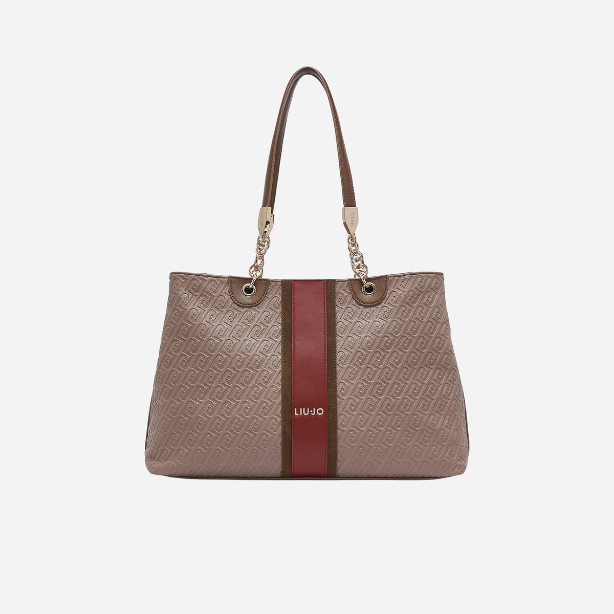 LIU JO BORSA TOTE MEDIA MOCHA 