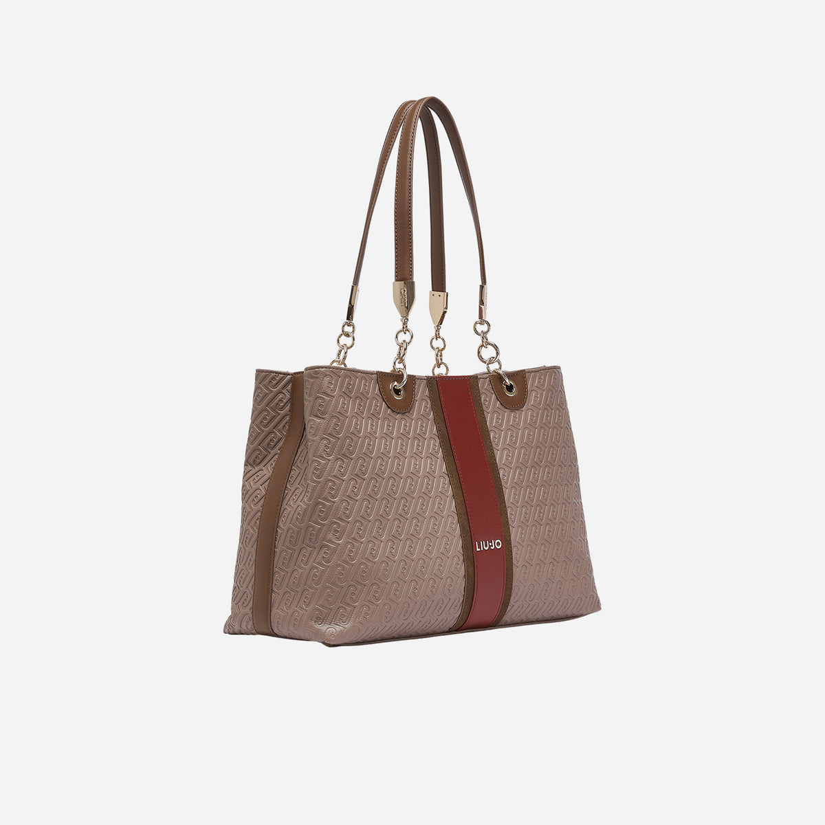 LIU JO BORSA TOTE MEDIA MOCHA 