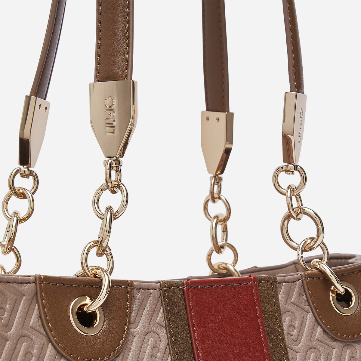 LIU JO BORSA TOTE MEDIA MOCHA 