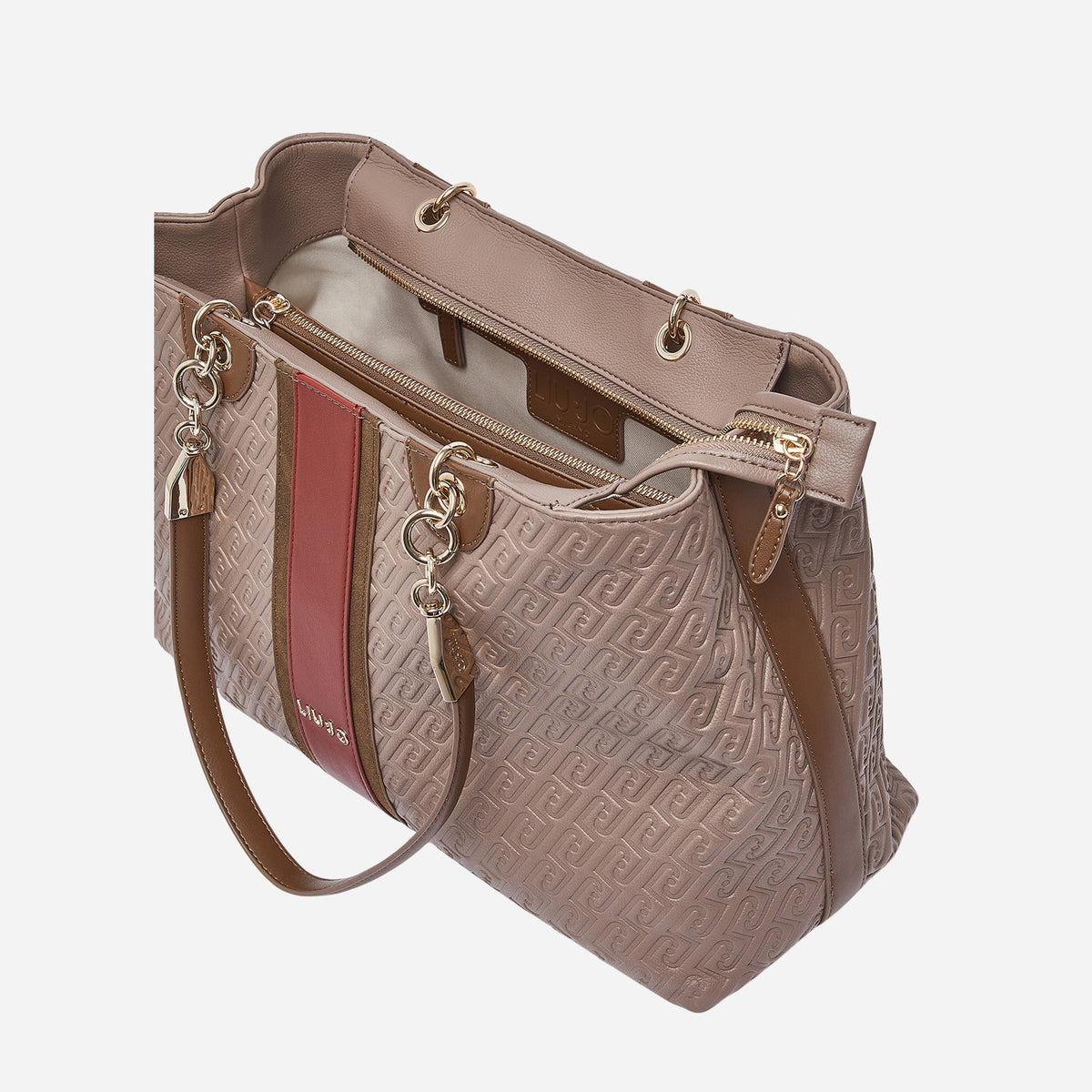 LIU JO BORSA TOTE MEDIA MOCHA 