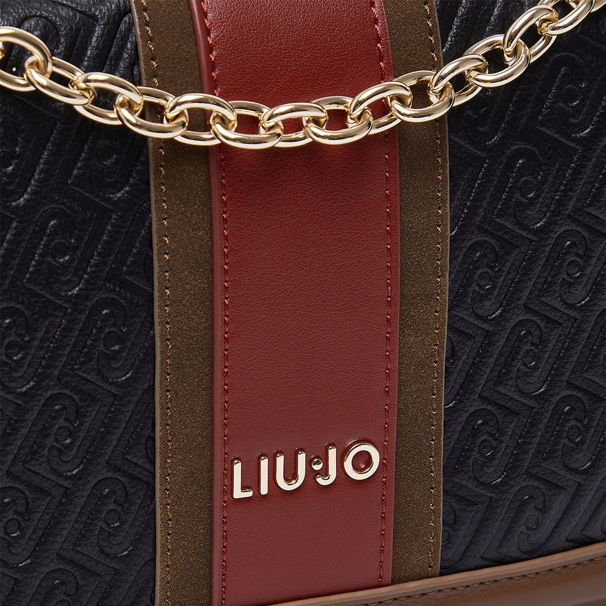 LIU JO BORSA A TRACOLLA MEDIA BLACK 