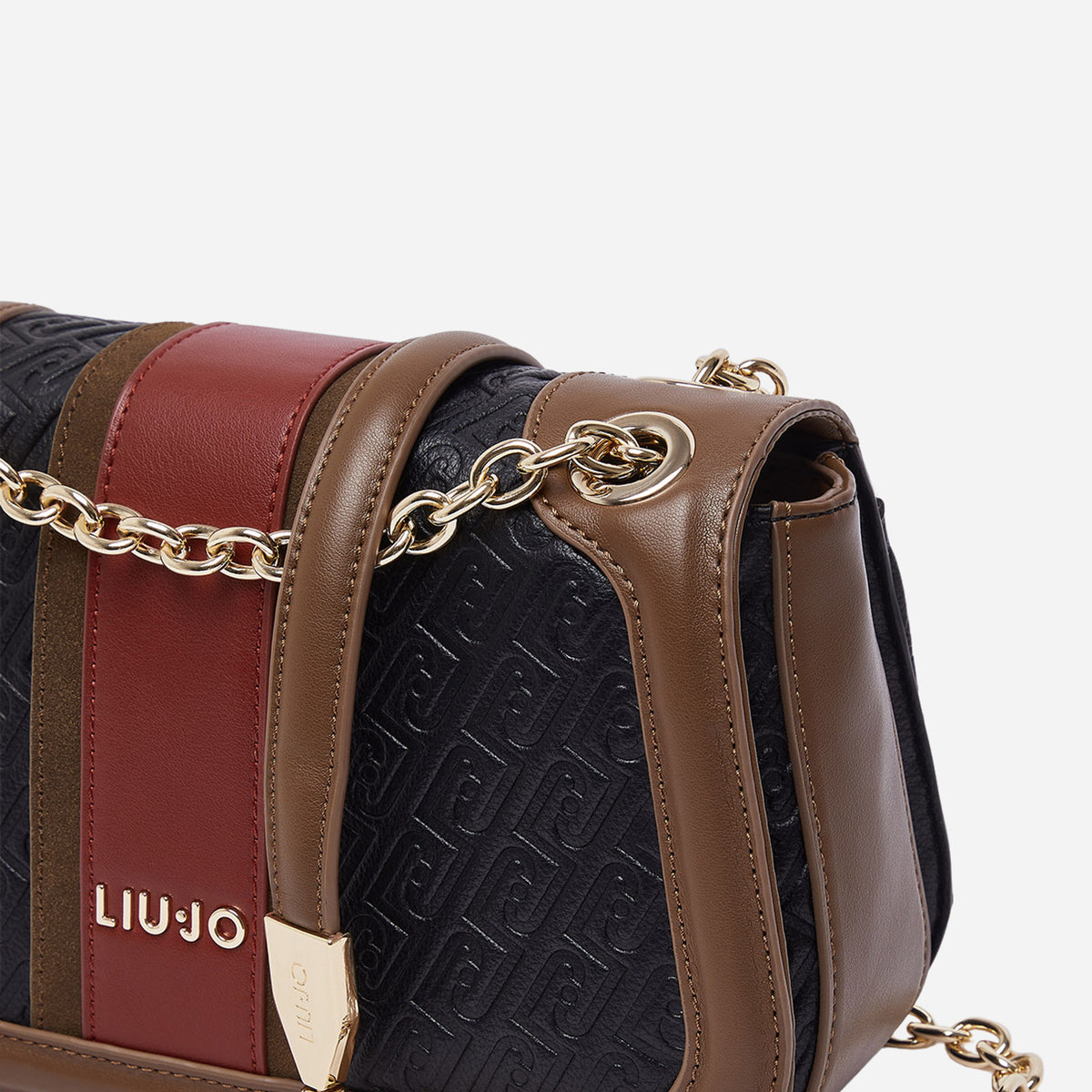 LIU JO BORSA A TRACOLLA MEDIA BLACK 