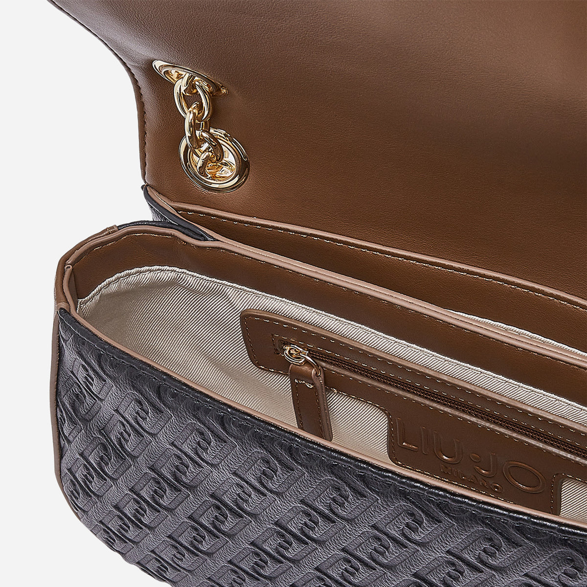 LIU JO BORSA A TRACOLLA MEDIA BLACK 