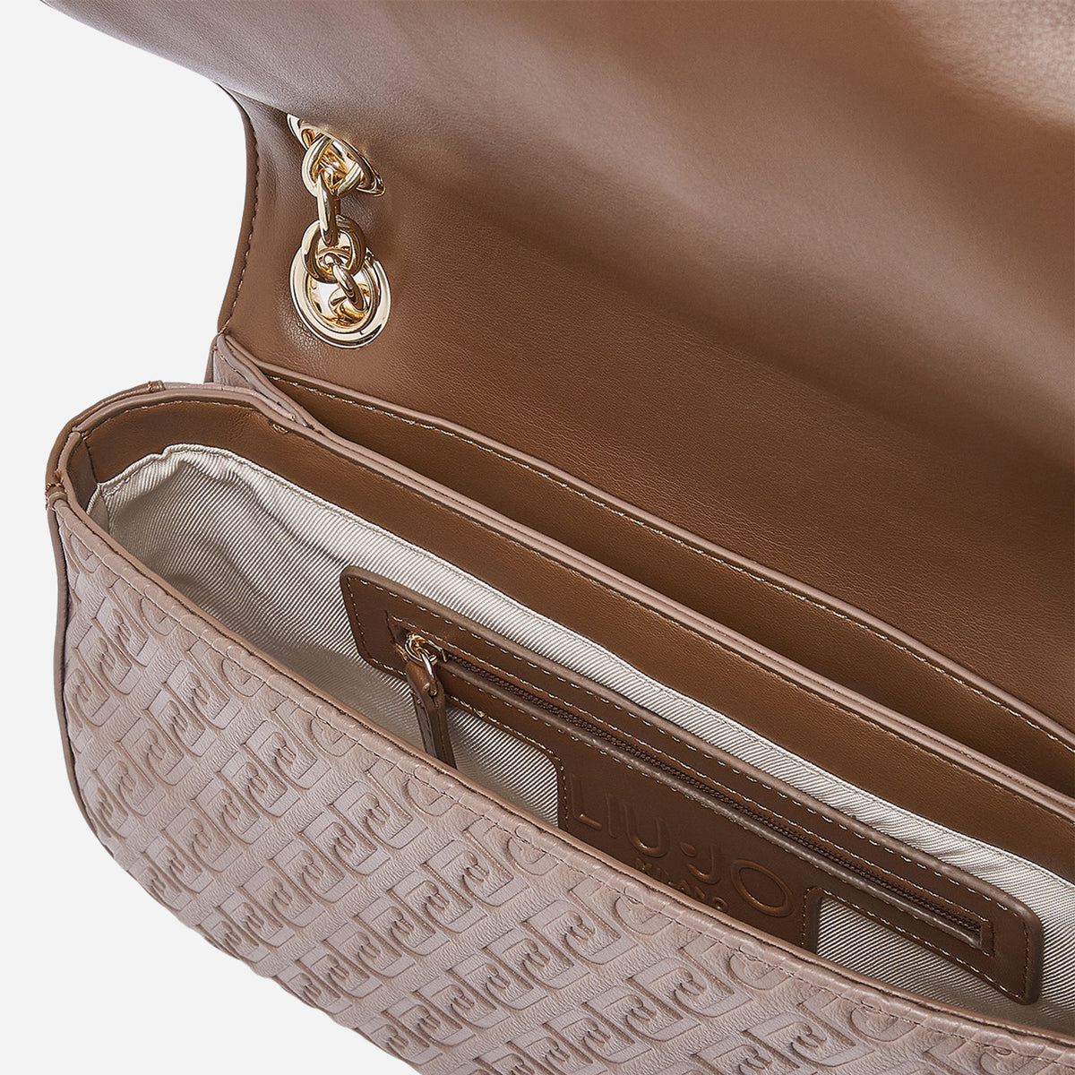 LIU JO BORSA A TRACOLLA MEDIA MOCHA 