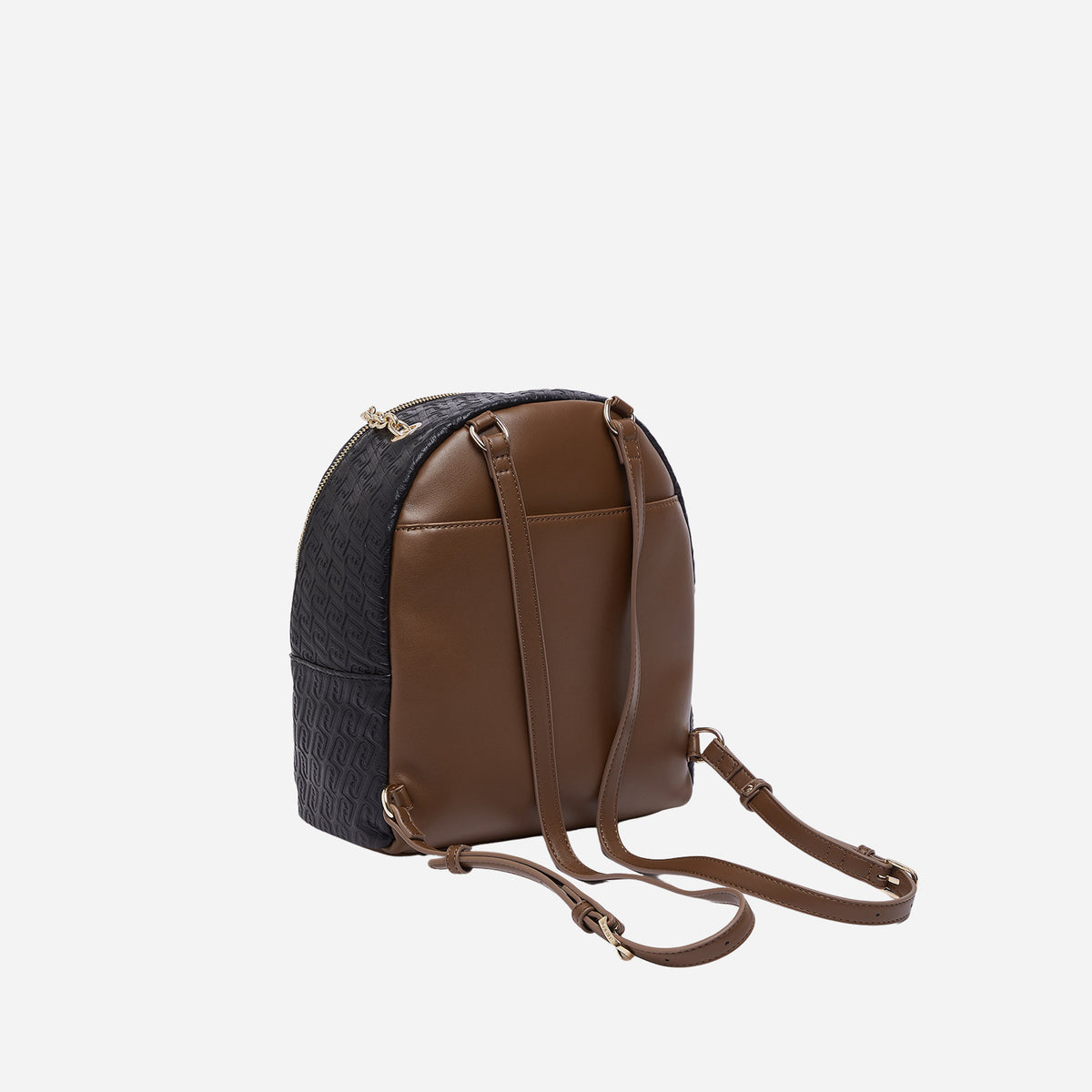 LIU JO ZAINO CON LOGO MONOGRAM BLACK 
