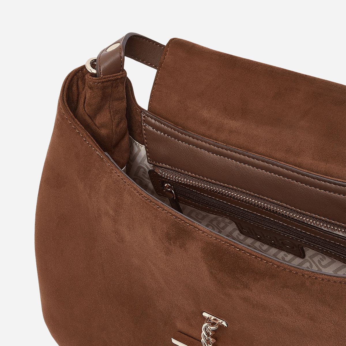 LIU JO BORSA A MANO MEDIA Tabacco 