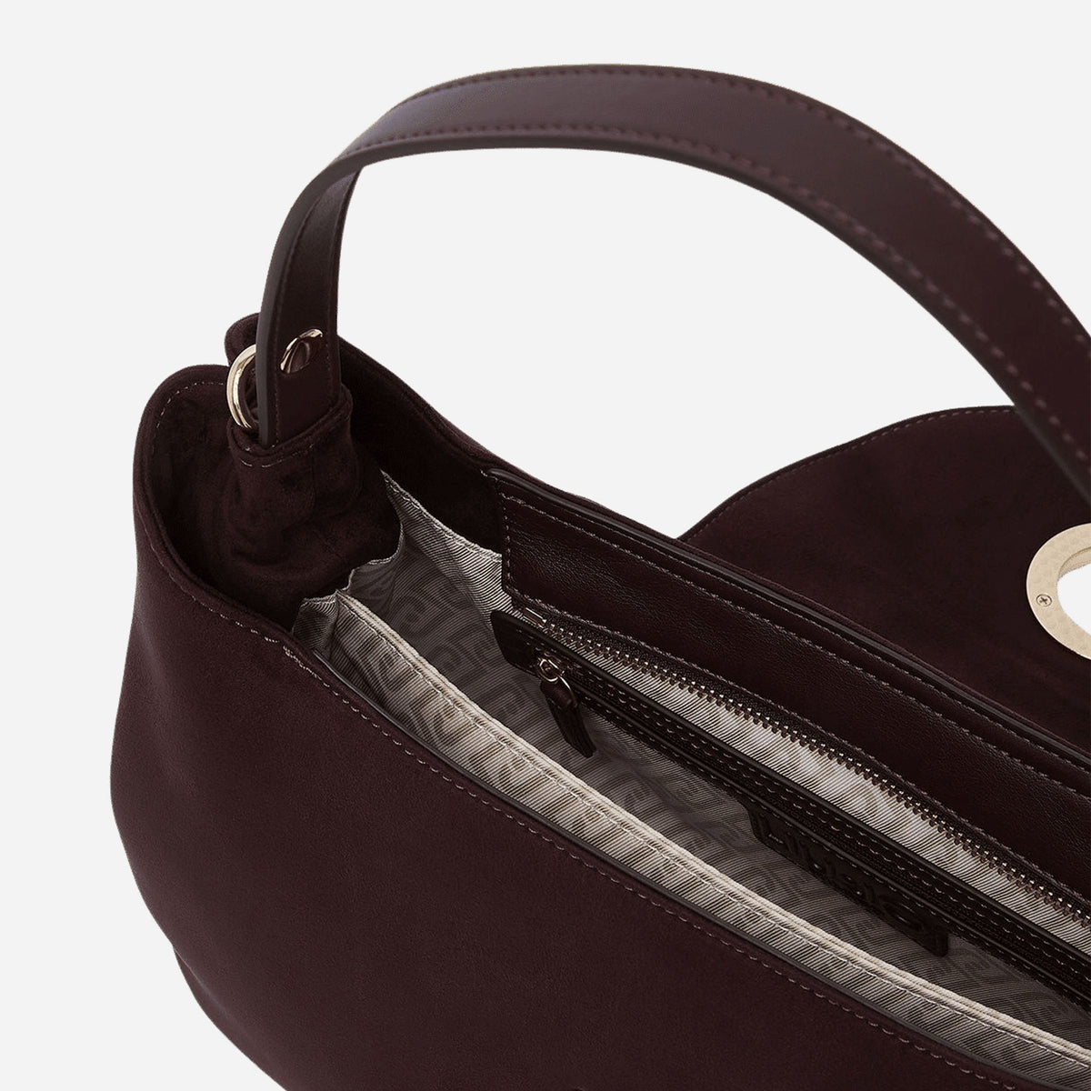 LIU JO BORSA A MANO MEDIA Red aubergine 
