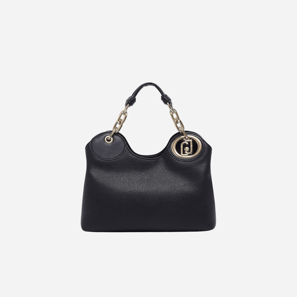 LIU JO BORSA A MANO PICCOLA Nero/brass gold 