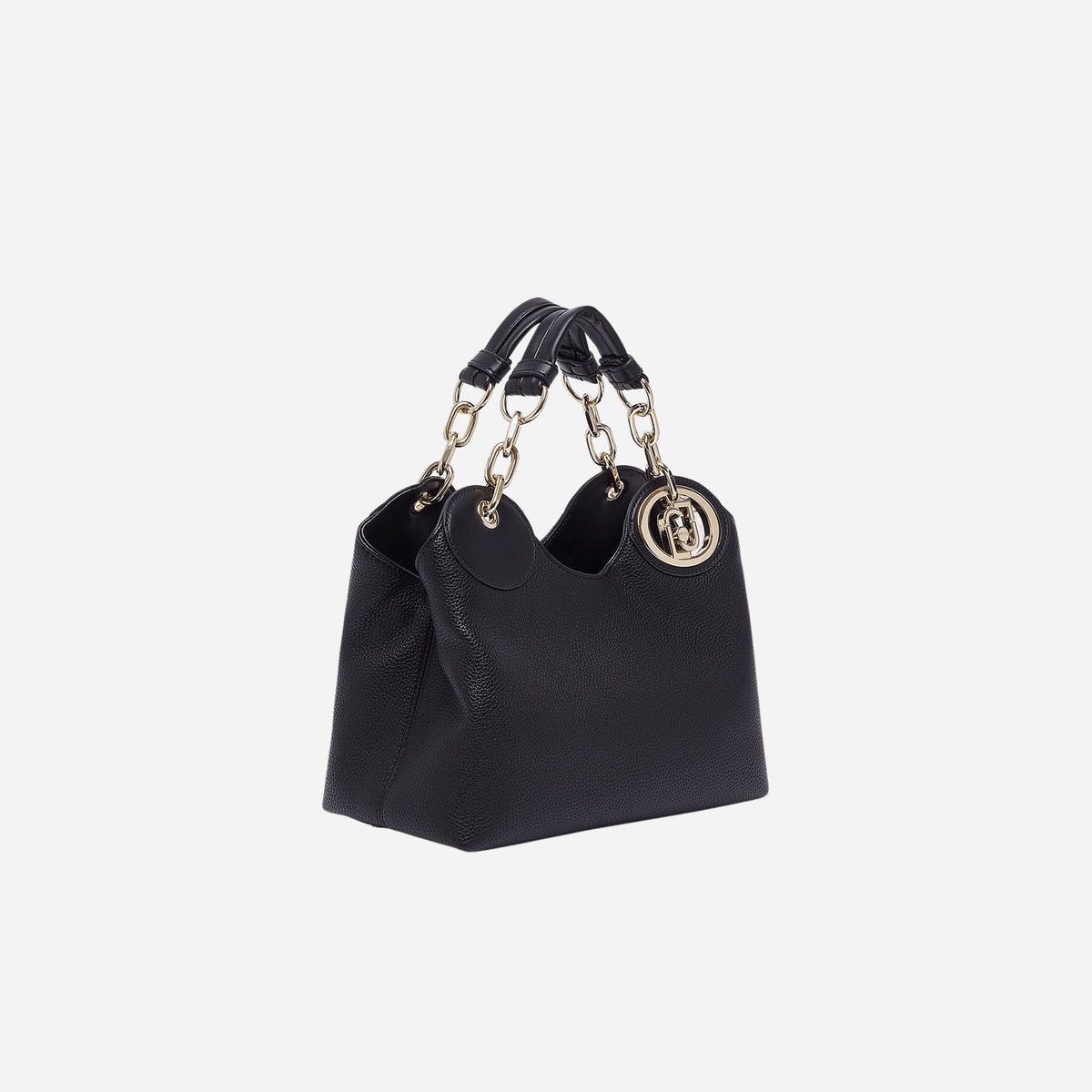 LIU JO BORSA A MANO PICCOLA Nero/brass gold 
