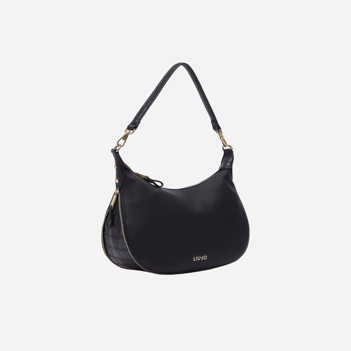 LIU JO BORSA HOBO MEDIA BLACK 