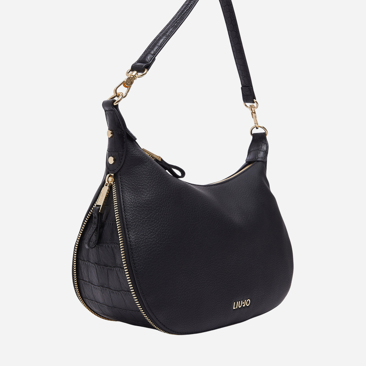 LIU JO BORSA HOBO MEDIA BLACK 
