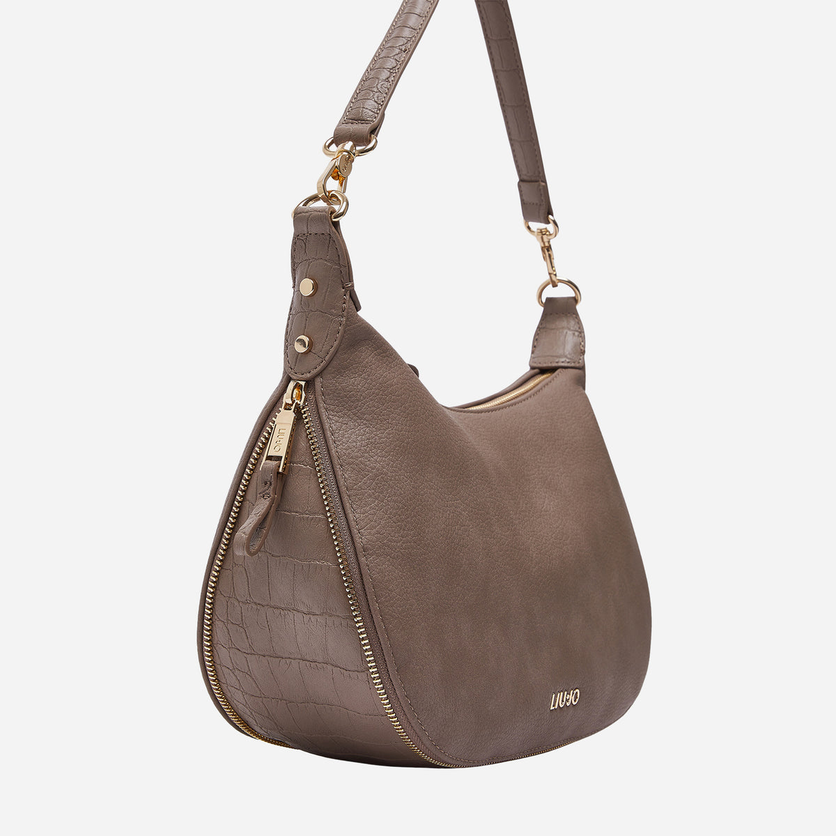 LIU JO BORSA HOBO MEDIA MOCHA 