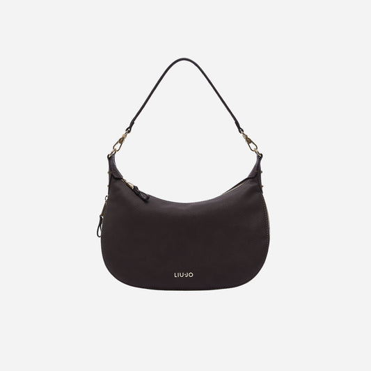 LIU JO BORSA HOBO MEDIA Deep brown 