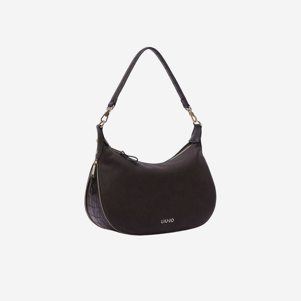 LIU JO BORSA HOBO MEDIA Deep brown 