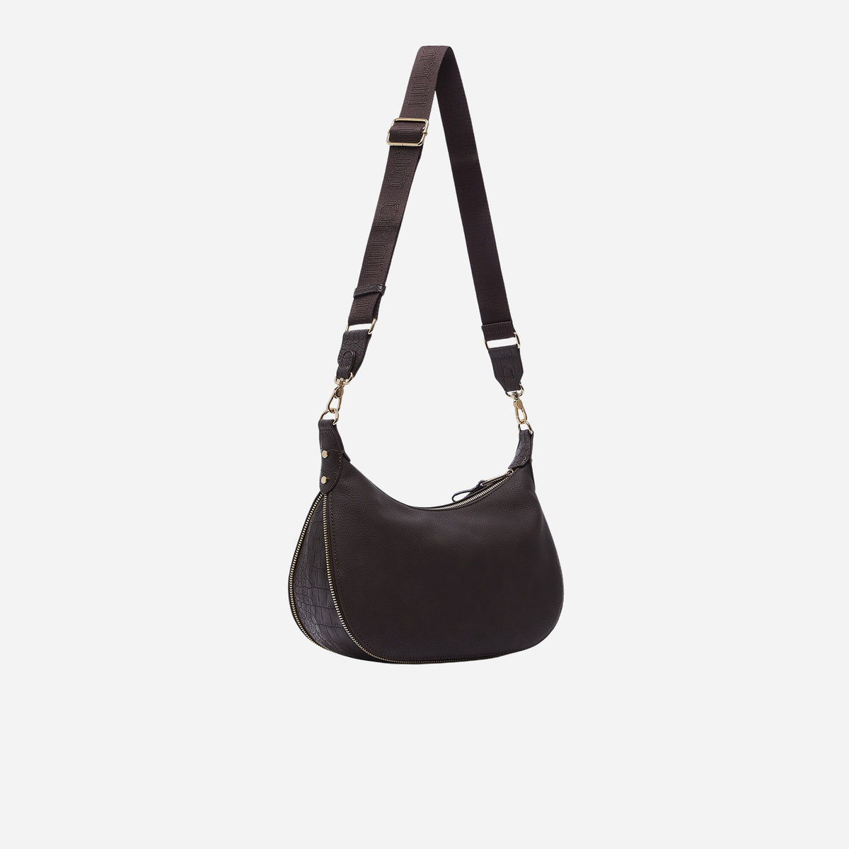 LIU JO BORSA HOBO MEDIA Deep brown 