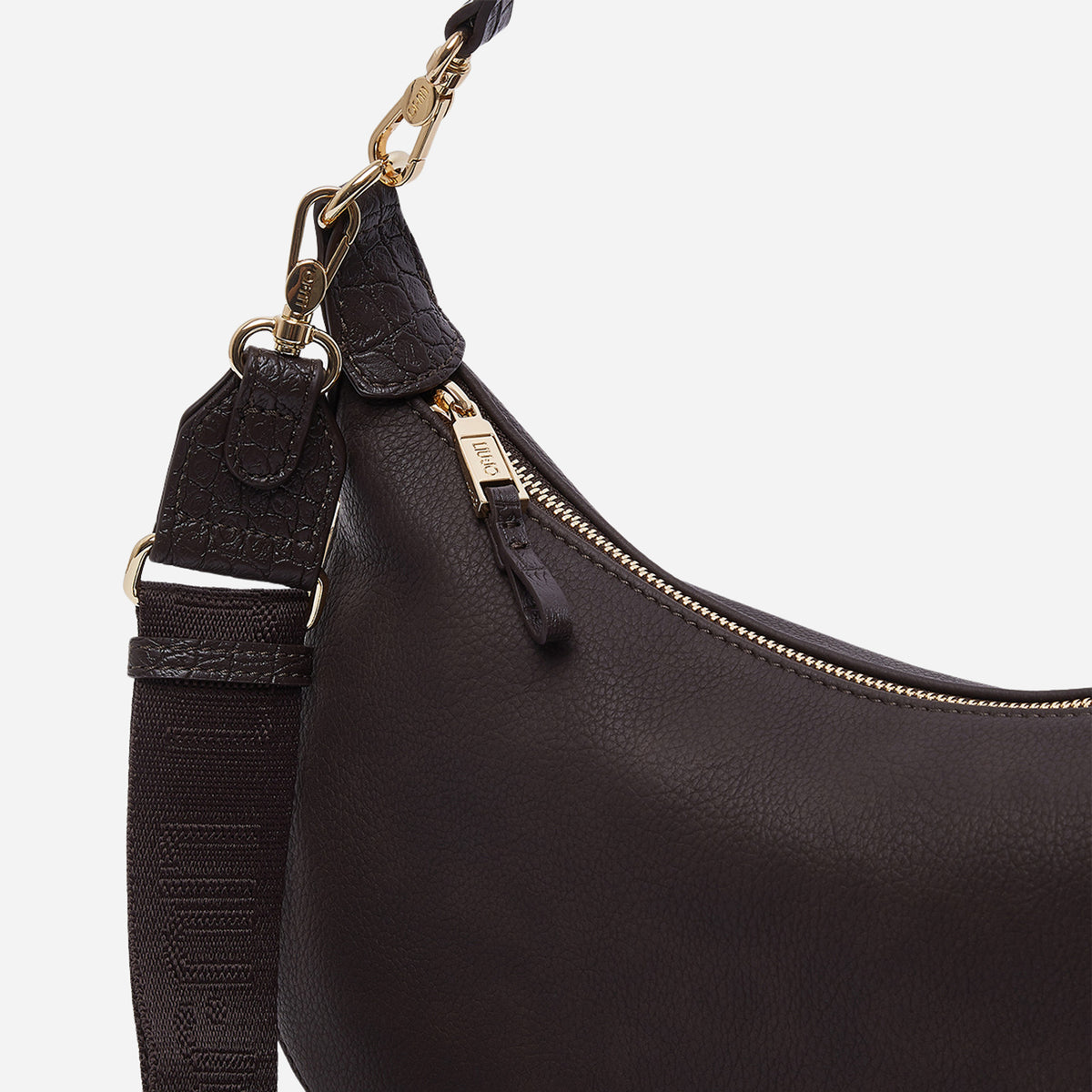 LIU JO BORSA HOBO MEDIA Deep brown 