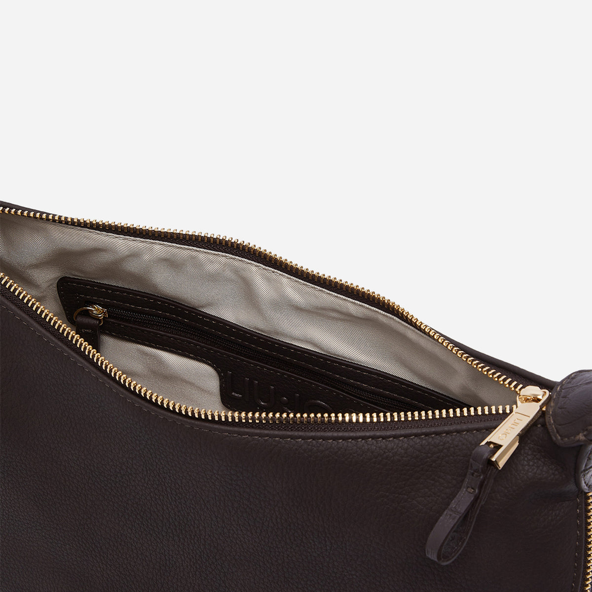 LIU JO BORSA HOBO MEDIA Deep brown 