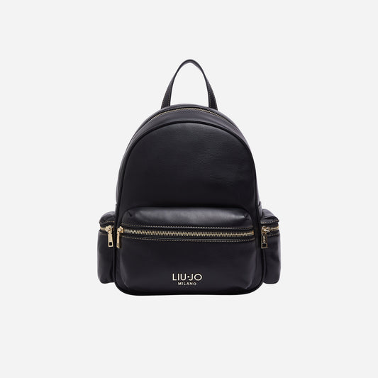 LIU JO ZAINO CON LOGO BLACK 