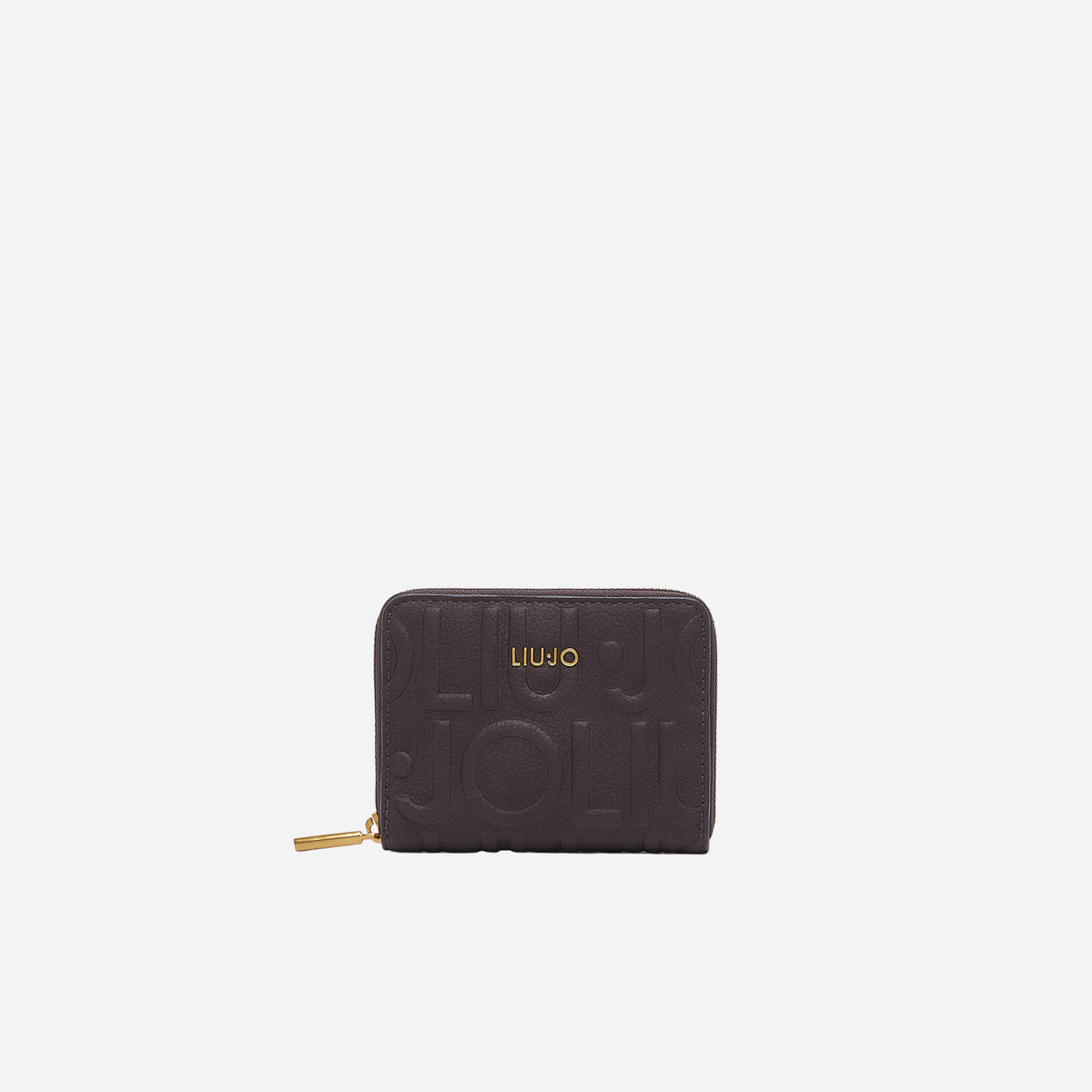LIU JO PORTAFOGLIO PICCOLO CON LOGO Deep brown 