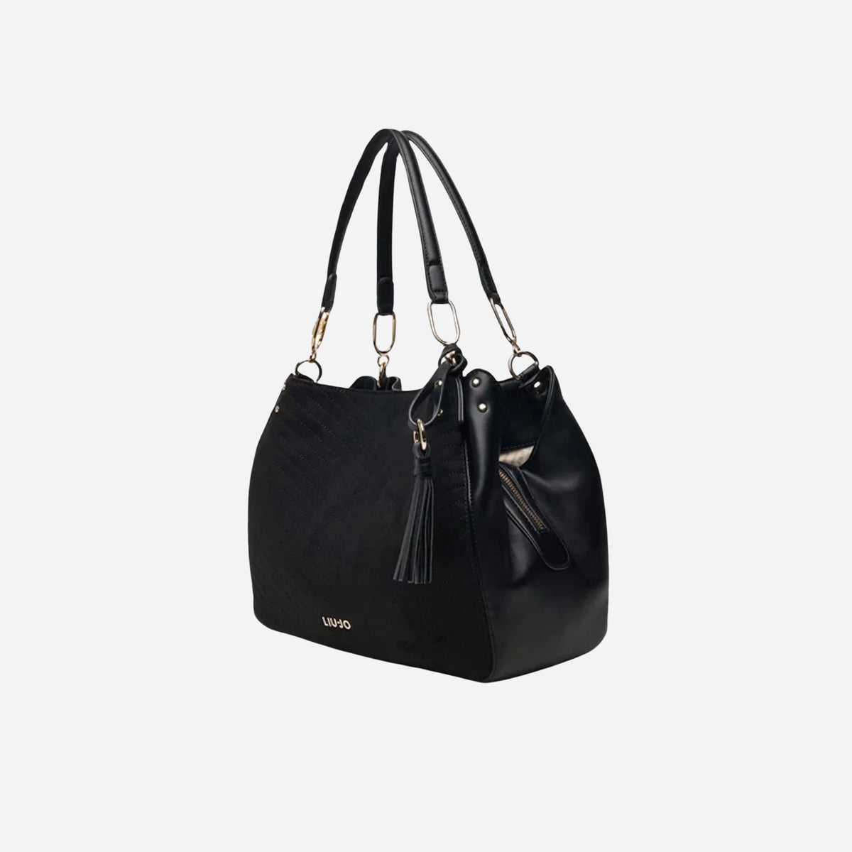 LIU JO CIRRY Borsa media a spalla BLACK 
