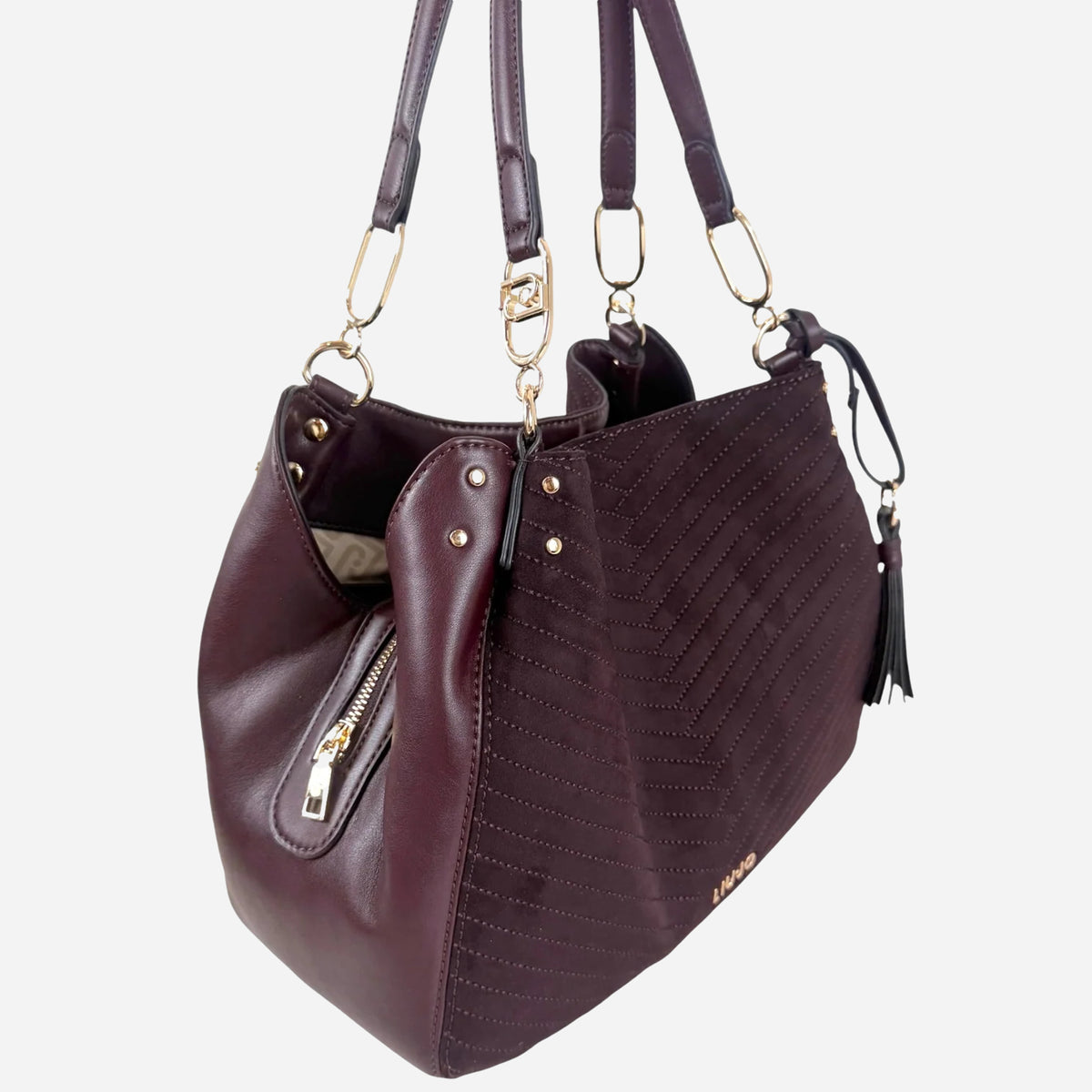 LIU JO CIRRY Borsa media a spalla Red aubergine 