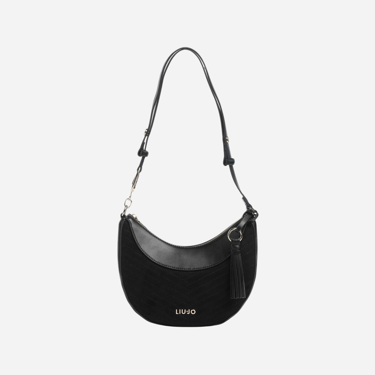 LIU JO CIRRY Hobo Bag a spalla BLACK 