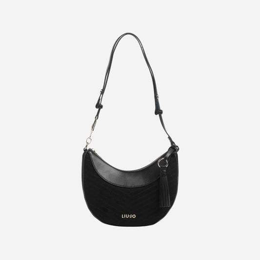 LIU JO CIRRY Hobo Bag a spalla BLACK 