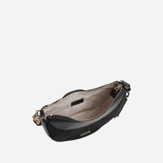LIU JO CIRRY Hobo Bag a spalla BLACK 
