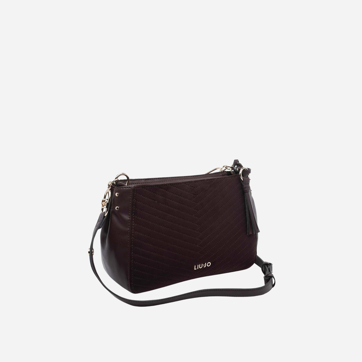 LIU JO Borsa Cirry media a tracolla Red aubergine 
