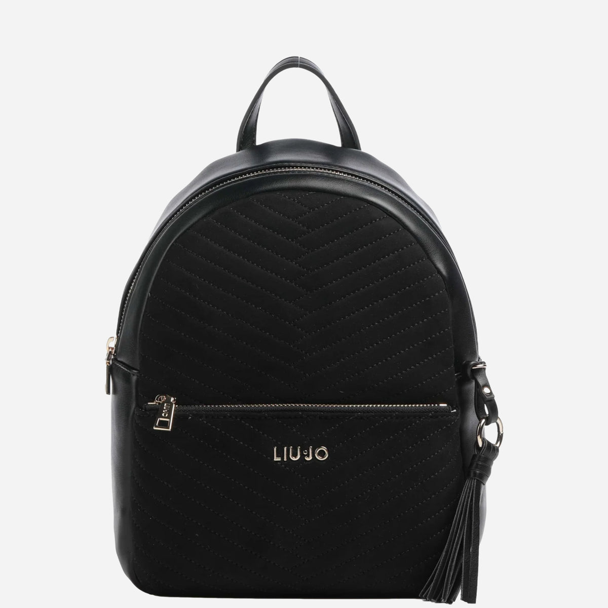 LIU JO Zaino Cirry M compatto con nappina decorativa BLACK 