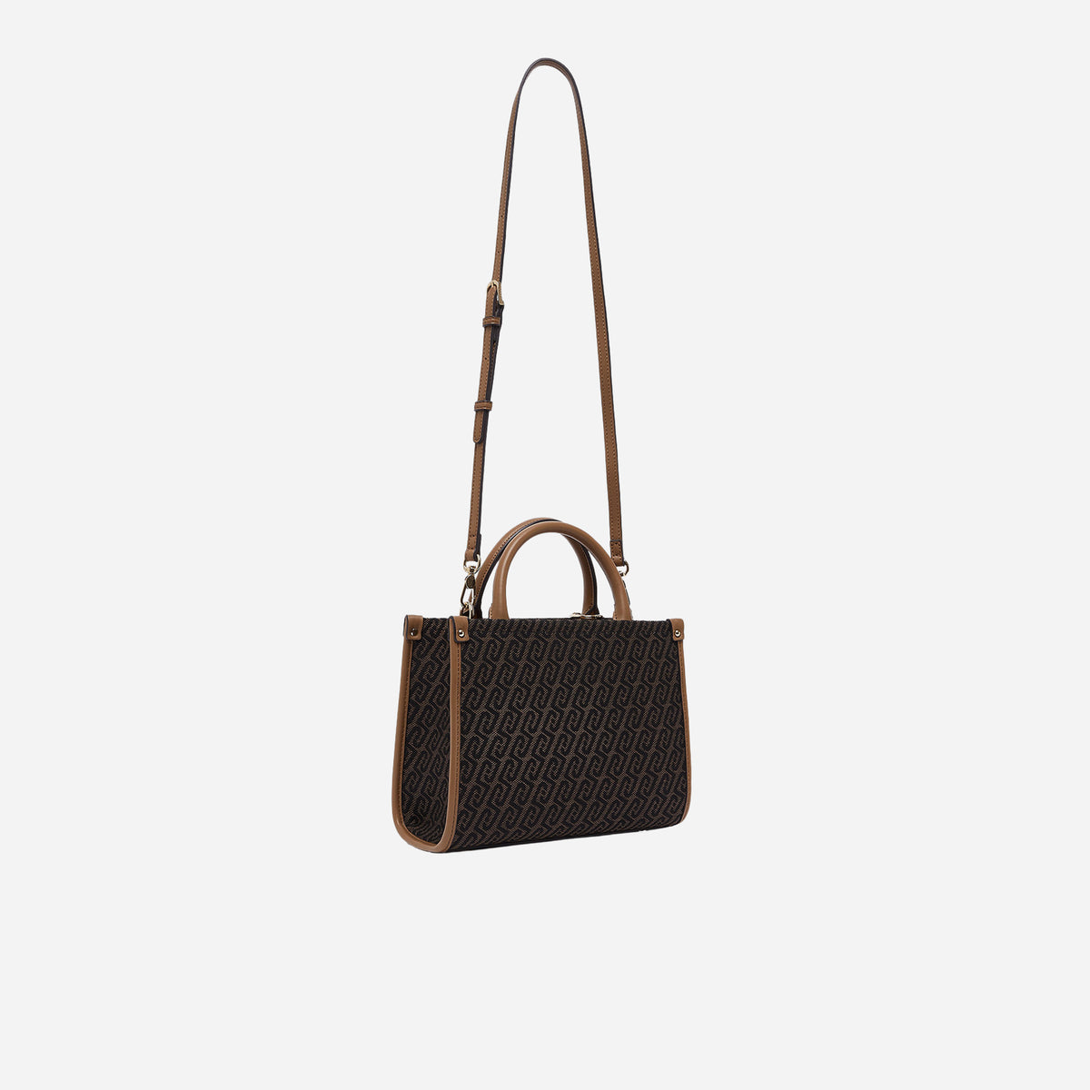 LIU JO BORSA PICCOLA JACQUARD T.MORO 