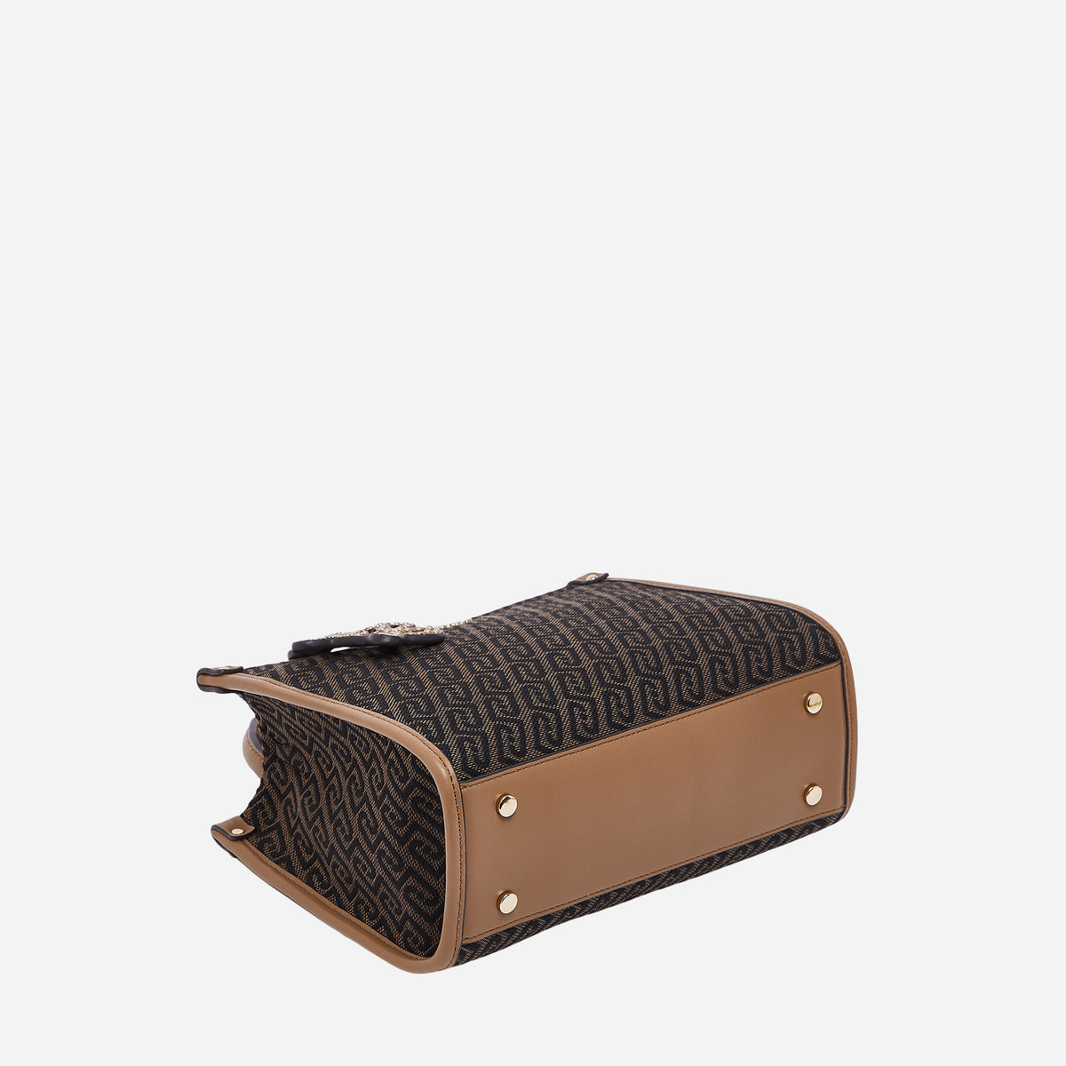 LIU JO BORSA PICCOLA JACQUARD T.MORO 