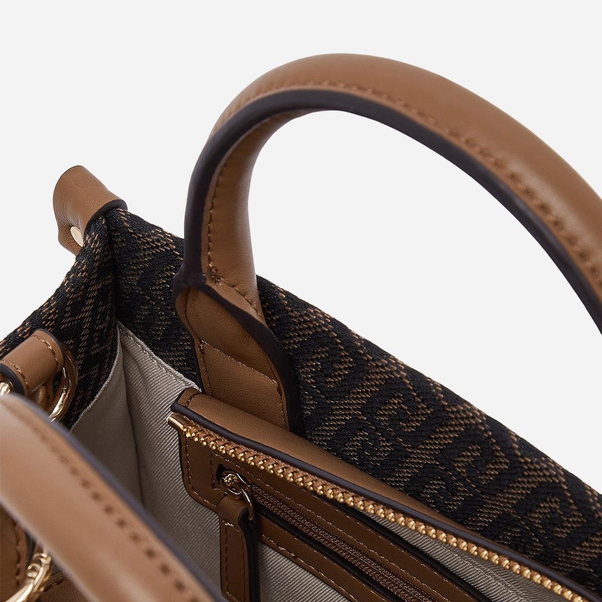 LIU JO BORSA PICCOLA JACQUARD T.MORO 